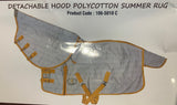 Detachable Hood Polycotton Summer Rug