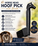 Horse Head Hoof Pick